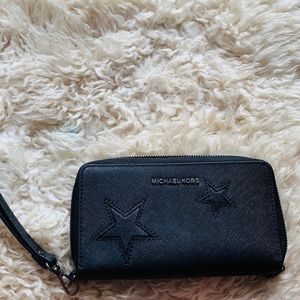 Michael Kors Saffiano Leather Smartphone Wristlet